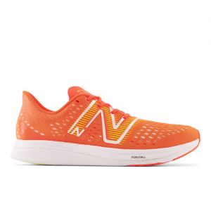 New Balance Uomo FuelCell Supercomp Pacer in Arancia/Giallo/Jaune/Bianca/blanc, Synthetic, Taglia 42.5