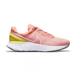Nike React Miler 3 Running Shoes Rosso Donna