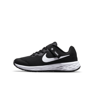Scarpa da running su strada facile da indossare Nike Revolution 6 FlyEase - Ragazzi - Nero