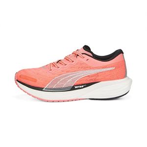 Puma Women Deviate Nitro 2 Neutral Running Shoe Running Shoes Pink - Black 8