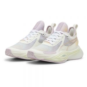 Puma Pwr Nitro Squared Running Shoes Beige Donna