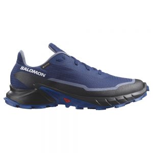 Salomon Alphacross 5 Goretex Trail Running Shoes Blu Uomo