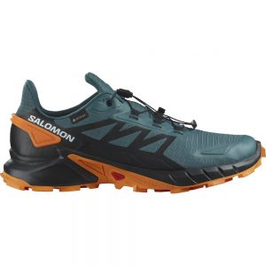 Salomon Supercross 4 Goretex Trail Running Shoes Blu Uomo