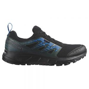 Salomon Wander Goretex Trail Running Shoes Blu,Nero Uomo