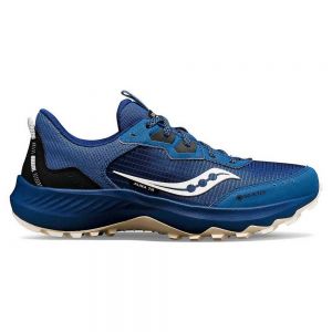 Saucony Aura Tr Gore-tex Trail Running Shoes Blu Donna