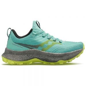 Saucony Endorphin Trail Running Shoes Blu Donna