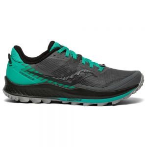 Saucony Peregrine 11 Trail Running Shoes Grigio Donna