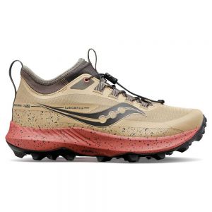 Saucony Peregrine 13 St Trail Running Shoes Beige Donna