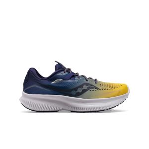 Saucony Ride 15 Blue/Yellow Donna