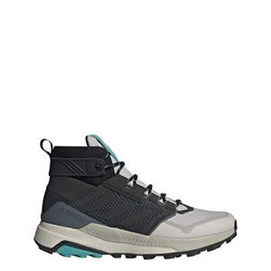 adidas outdoor Terrex Trailmaker Mid Hiking Boot - Men's Grey Two/Black/Hi-Res Aqua