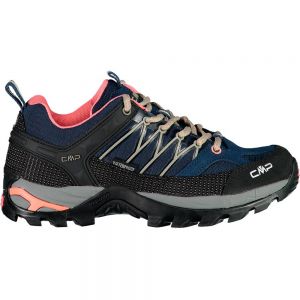 Cmp Rigel Low Wp 3q54456 Hiking Shoes Blu Donna