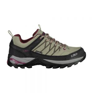 Cmp Rigel Low Wp 3q13246 Hiking Shoes Verde Donna
