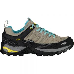 Cmp Rigel Low Wp 3q54456 Hiking Shoes Beige,Nero Donna