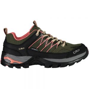 Cmp Rigel Low Wp 3q54456 Hiking Shoes Verde,Nero Donna