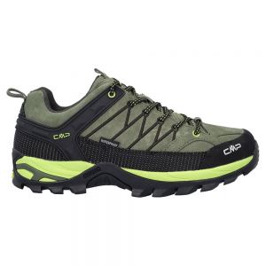 Cmp Rigel Low Wp 3q13247 Hiking Shoes Verde Uomo