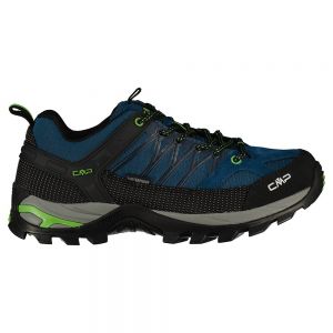 Cmp Rigel Low Wp 3q54457 Hiking Shoes Blu Uomo
