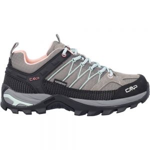 Cmp Rigel Low Wp 3q54456 Hiking Shoes Grigio Donna