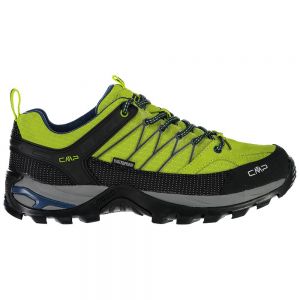 Cmp Rigel Low Wp 3q54457 Hiking Shoes Verde,Nero Uomo