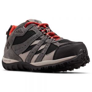 Columbia Redmond Youth Hiking Shoes Nero
