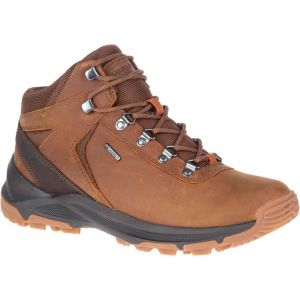 Merrell Erie Mid Leather Waterproof Hiking Boots Marrone Uomo