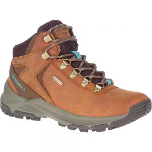Merrell Erie Mid Leather Waterproof Hiking Boots Marrone Donna