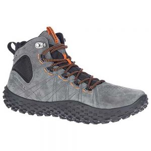 Merrell Wrapt Mid Wp Hiking Shoes Grigio Uomo