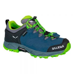 Salewa Mtn Trainer Wp Hiking Shoes Blu