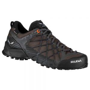 Salewa Wildfire Goretex Hiking Shoes Marrone,Nero Uomo