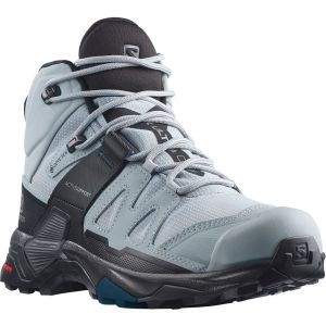 Salomon X Ultra 4 Mid Goretex Wide Hiking Boots Blu Donna