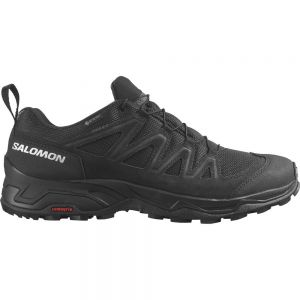 Salomon X-ward Leather Goretex Hiking Shoes Nero Uomo