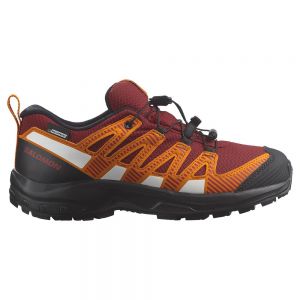 Salomon Xa Pro V8 Cs Wp Junior Hiking Shoes Rosso