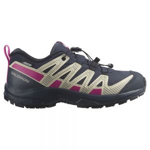 Salomon Xa Pro V8 Cs Wp Junior Hiking Shoes Blu