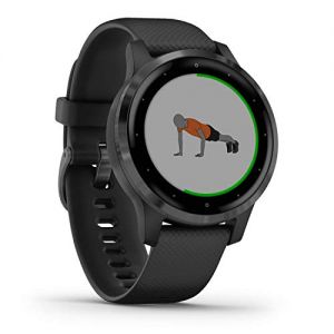 Garmin Vívoactive 4S Smartwatch fitness GPS sottile e impermeabile con piani di allenamento ed esercizi animati