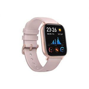 Amazfit GTS Smartwatch Reloj inteligente 46 días GPS + Glonass BioTracker ? PPG Sensor de detección biológica Frecuencia cardíaca Bluetooth 5.0(Rose Pink)