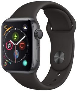 Apple Watch Series 4 44mm (GPS) - Cassa In Alluminio Color Grigio Siderale Con Nero Cinturino Sport (Ricondizionato)
