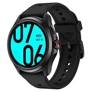 Ticwatch Pro 5 Smartwatch Android per uomo Snapdragon W5+ Gen 1 Wear OS Fino a 80 ore di durata della batteria Tracking salute fitness integrato GPS 5ATM NFC Resistenza all'acqua Solo Android