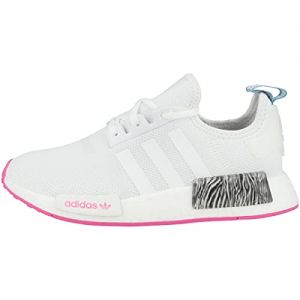 adidas Sneakers per Donna NMD R1 Colore Cloud White/Screaming Pink Taglia 37 1/3