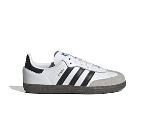 adidas Samba OG Kids White - Black. Scarpa Sneaker Stile Retro' .NUMERAZIONE dal 28 al 35 (White-Black