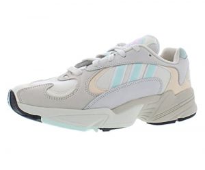 adidas Yung-1 Mens in White/Ice Mint