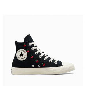Converse Sneakers Chuck Taylor All Star Cherry On Nero Donna Taglie 41