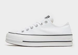 Converse Chuck Taylor All Star Lift Canvas Low Top Donna, White