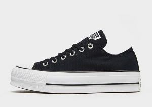 Converse Chuck Taylor All Star Lift Canvas Low Top Donna, Black