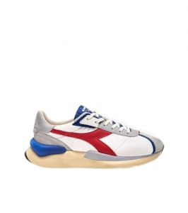 Diadora Sneakers Mercury Elite 201.180469_ Uomo Pelle Bianco