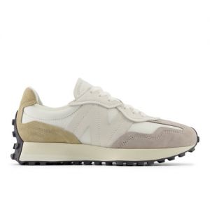 New Balance Unisex 327 in Bianca/Grigio, Suede/Mesh, Taglia 47.5