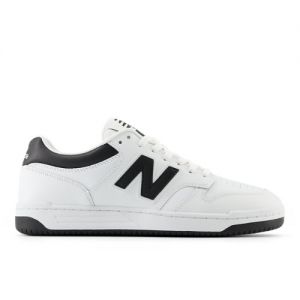 New Balance Uomo 480 in Bianca/Nero, Leather, Taglia 47.5