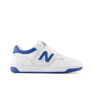 New Balance Bambino 480 HOOK & LOOP in Bianca/Blu