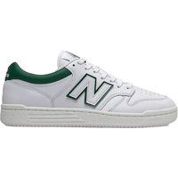  Bb480 Lea Unisex Bianco Verde - Sneakers Uomo 