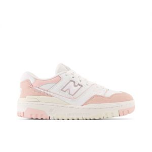 New Balance Bambino 550 in Bianca/Rosa