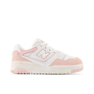 New Balance Bambino 550 in Bianca/Rosa