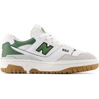  550 Lea GS Bianco Verde - Sneakers Bambino 